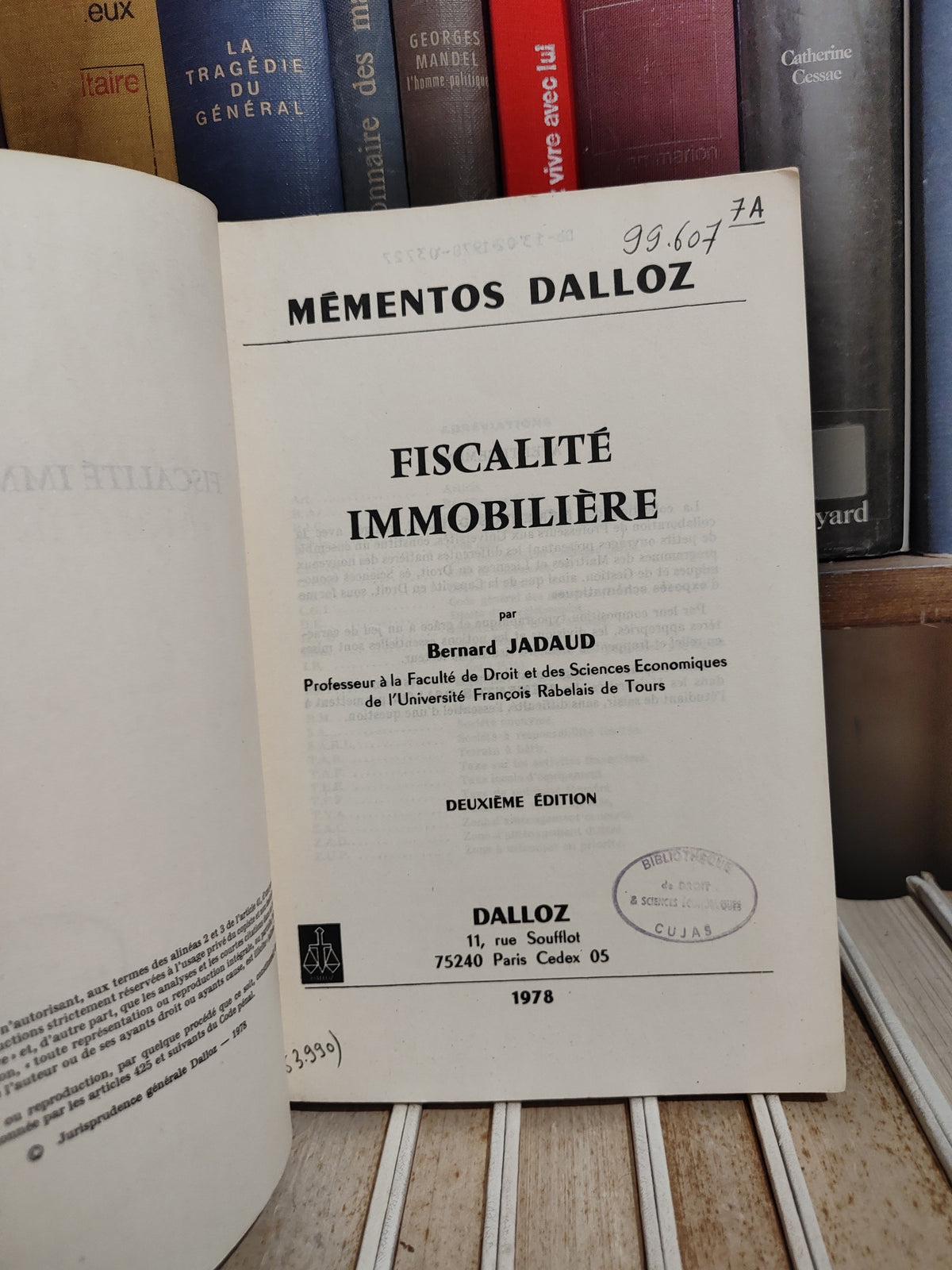 Jadaud - Fiscalité immobilière