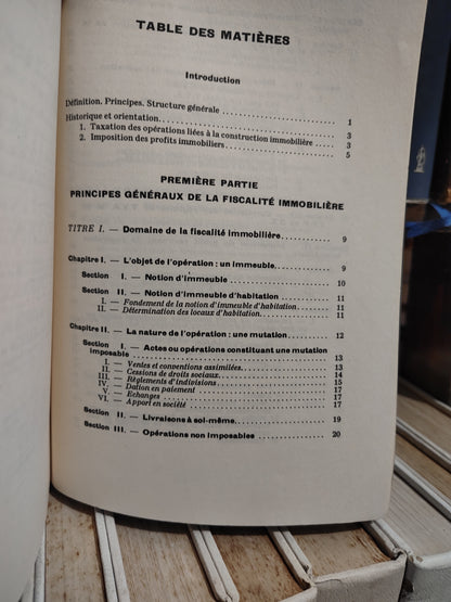 Jadaud - Fiscalité immobilière