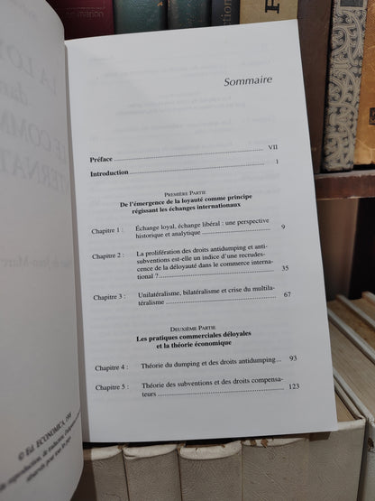 Javelot - La loyauté dans le commerce international