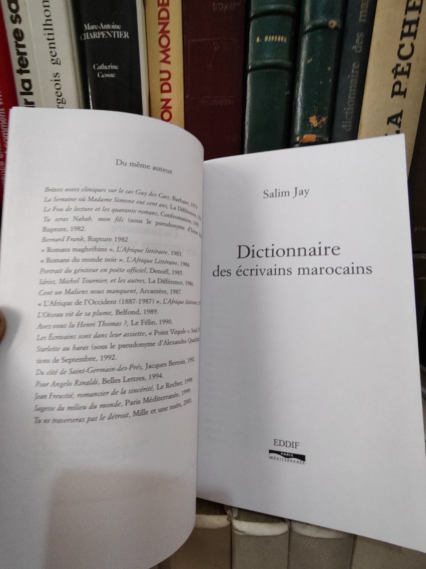 Jay - Dictionnaire des écrivains marocains