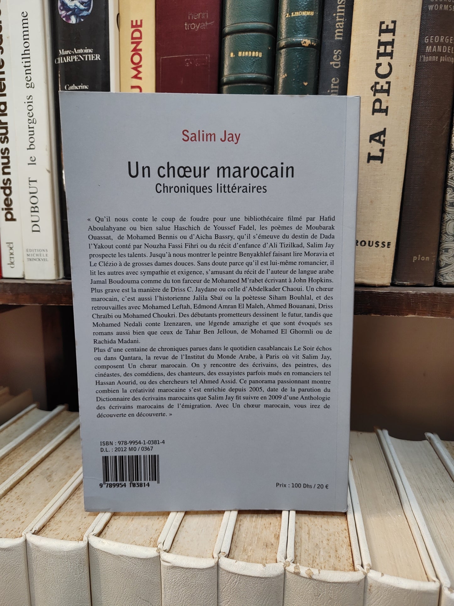 Jay - Un chœur marocain chroniques littéraires
