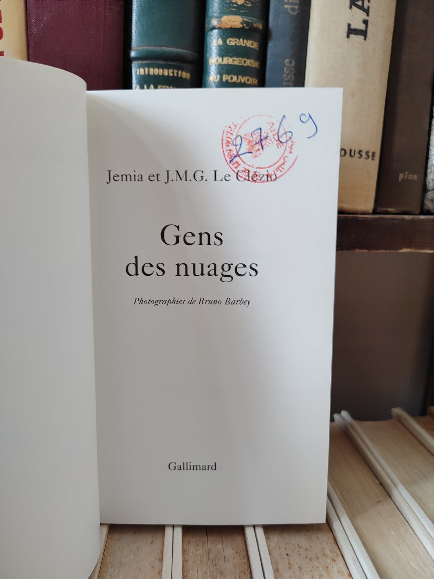 Jemia et Clézio - Gens des nuages
