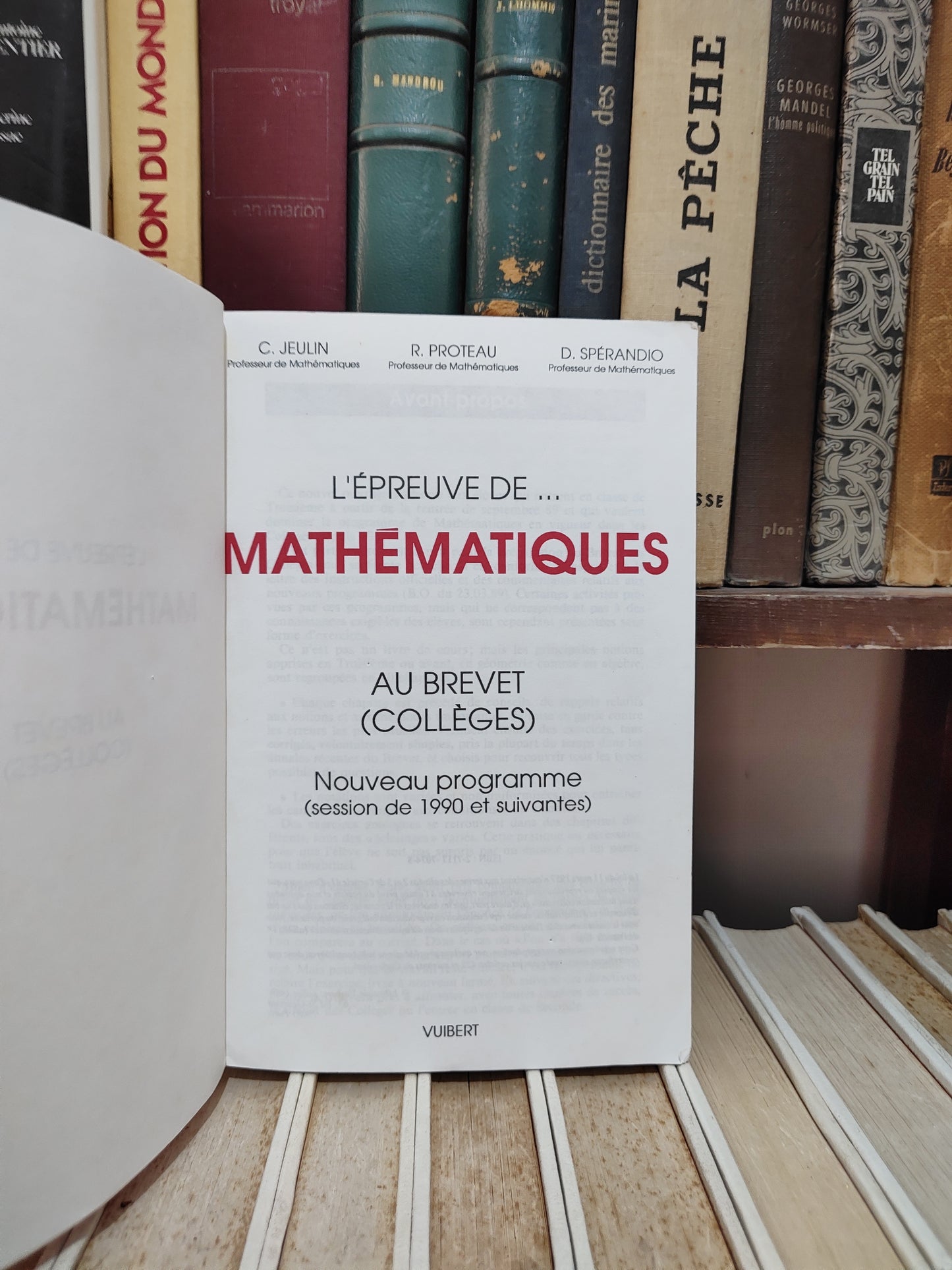 Jeulin -Brevet collèges l'épreuve de Mathématiques
