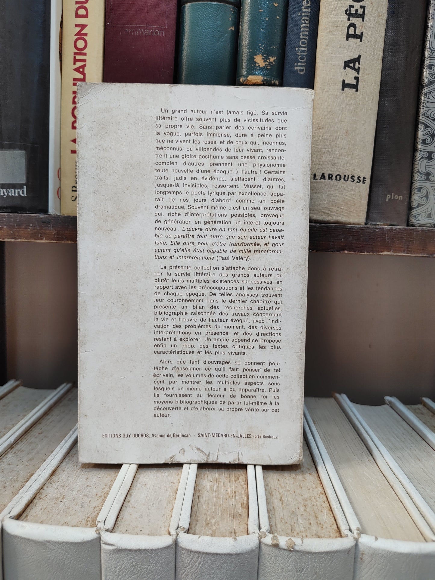 Jeune - Musset et sa fortune littéraire