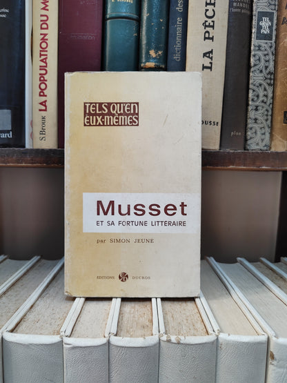 Jeune - Musset et sa fortune littéraire