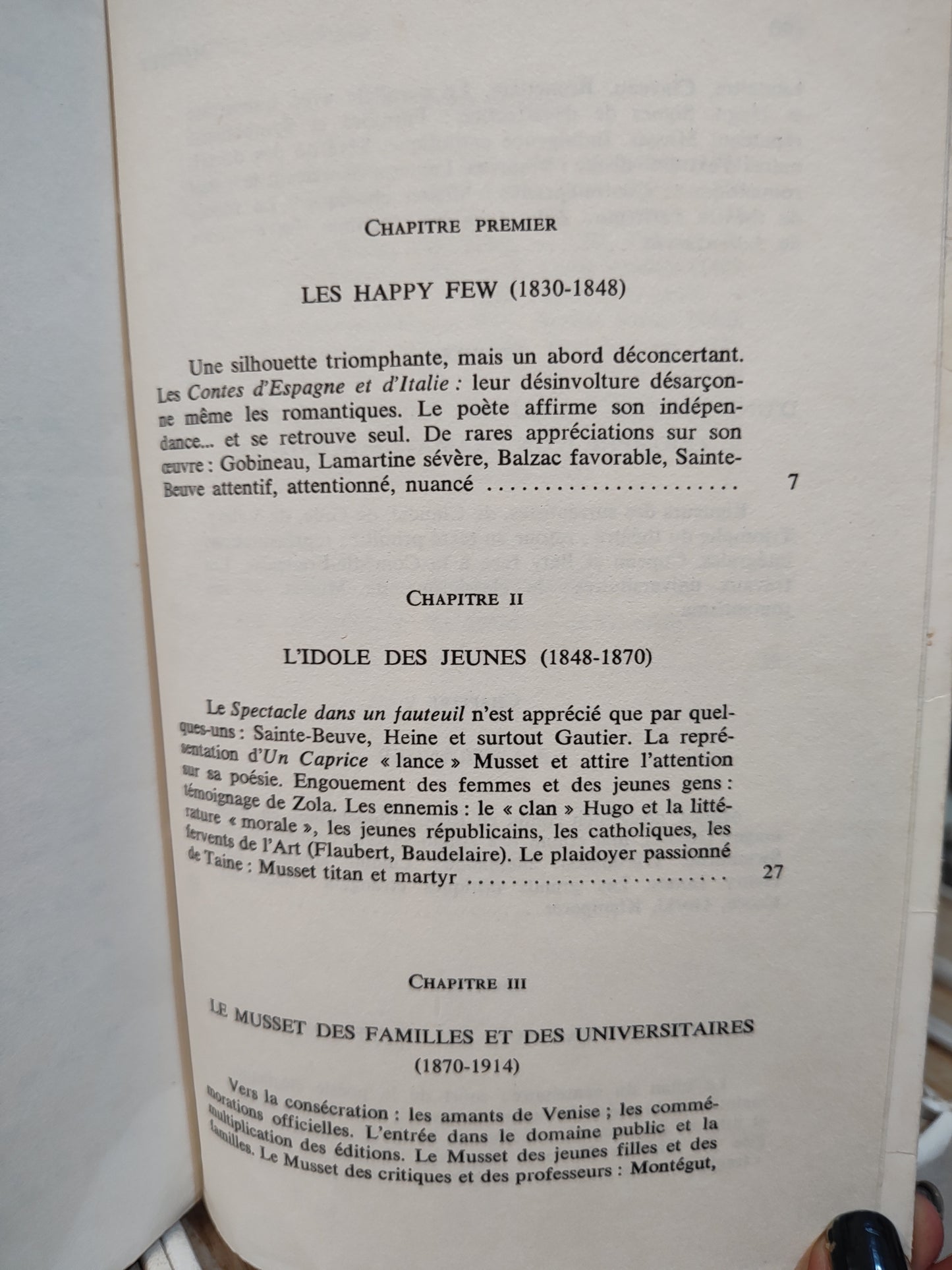 Jeune - Musset et sa fortune littéraire