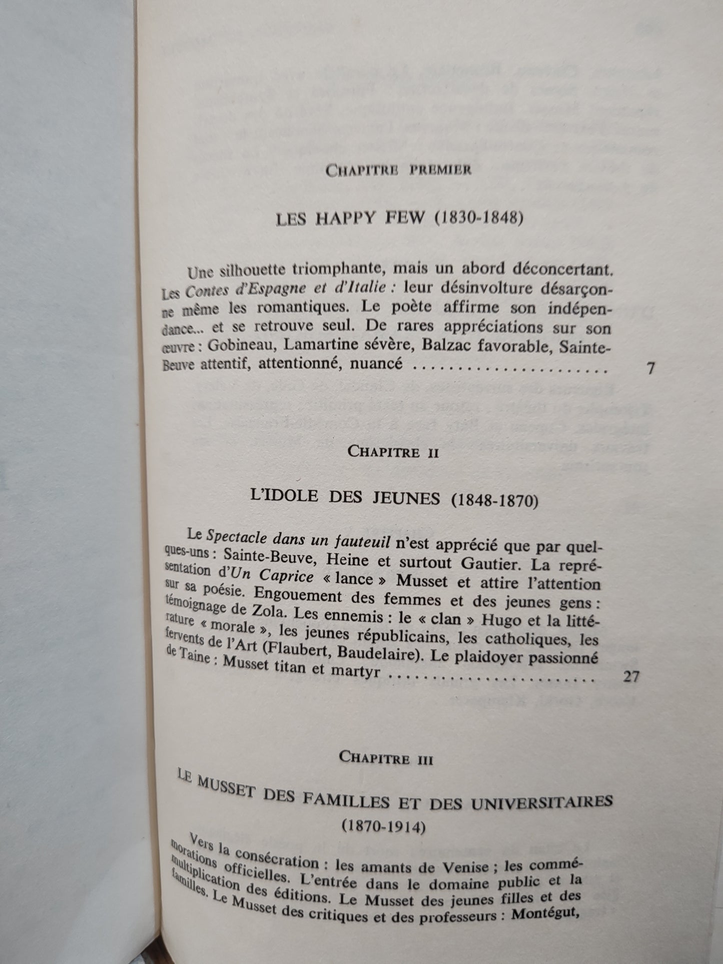 Jeune - Musset et sa fortune littéraire