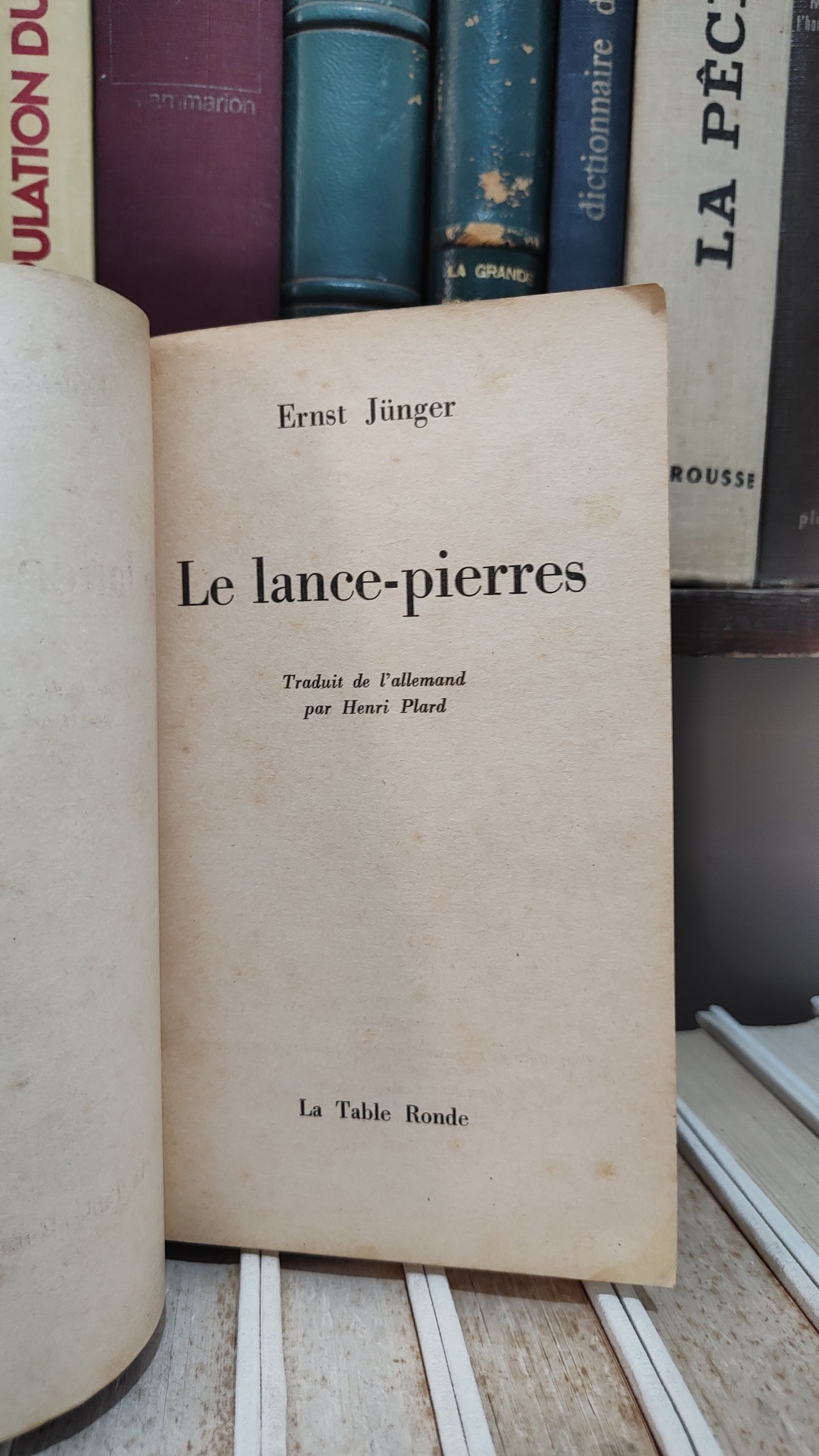 Junger - Le lance-pierres