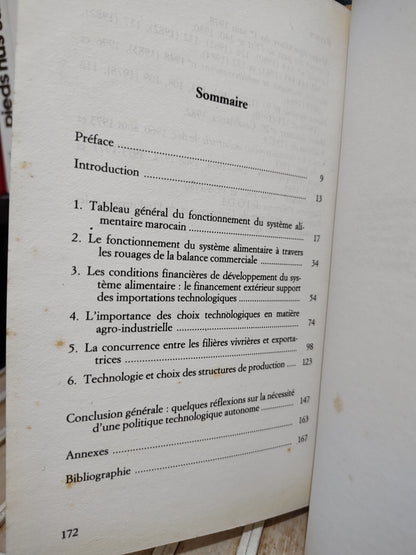 Kacem -Choix technologiques et système alimentaire : Le cas du Maroc