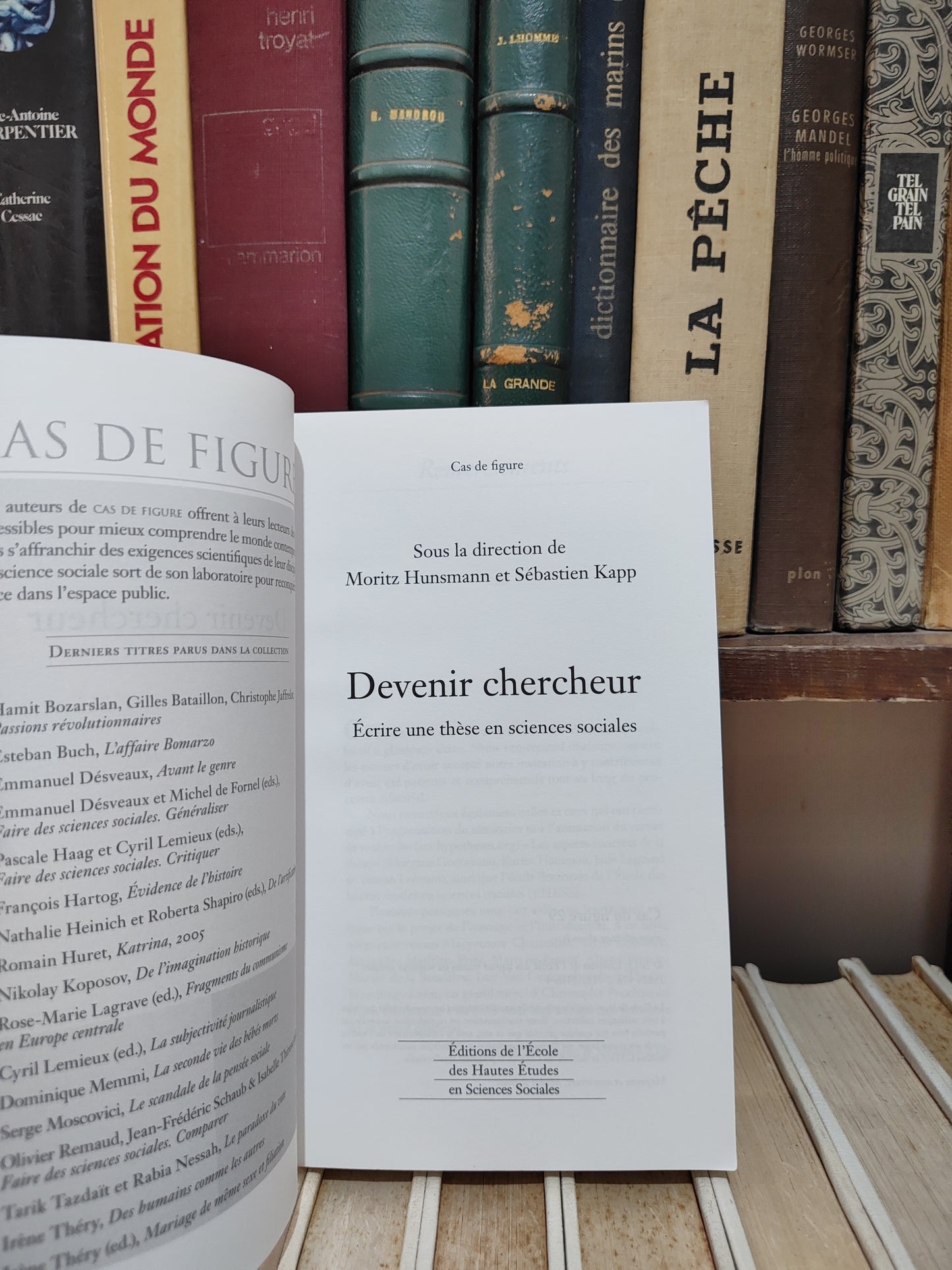 Kapp - Devenir chercheur : écrire une thèse en science sociales