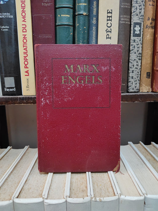 Karl Marx Friedrich Engels  Œuvres choisies