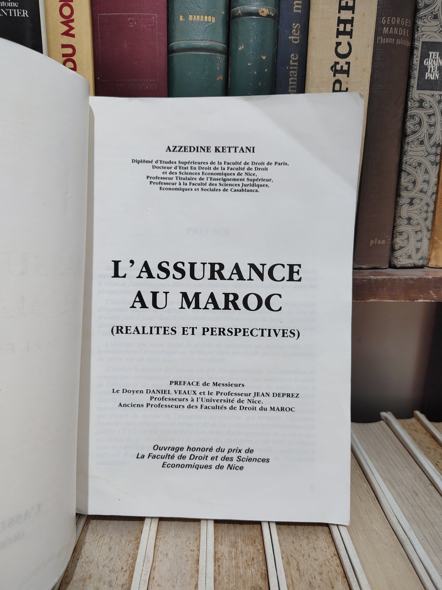 Kettani - L'assurance au Maroc