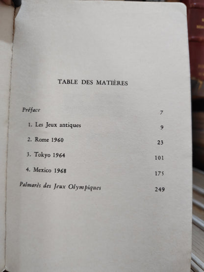 Kieran - Histoire des jeux olympiques