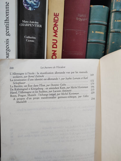 Korinma, - Les fractures de l'occident ; élément de géopolitique