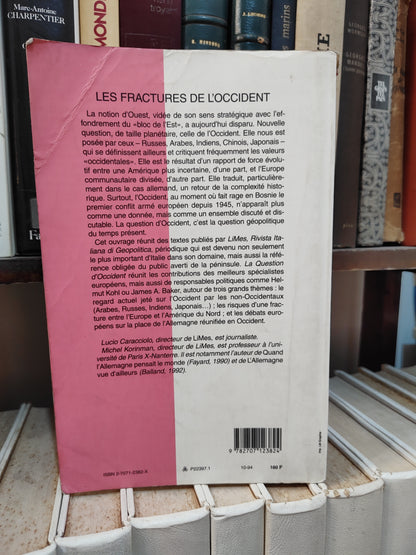 Korinma, - Les fractures de l'occident ; élément de géopolitique