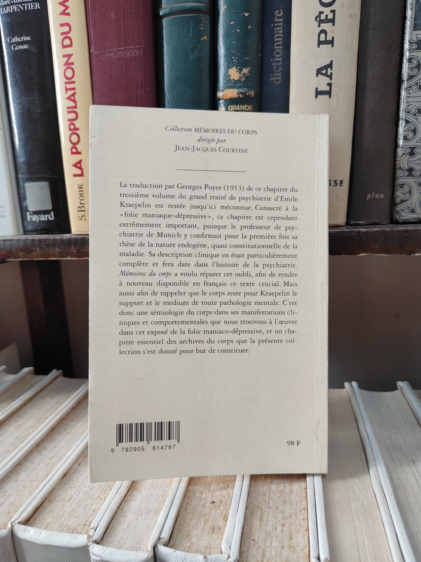 Kraepelin - La folie maniaque-dépressive
