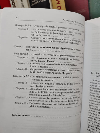 Krafft - Le processus de concurrence
