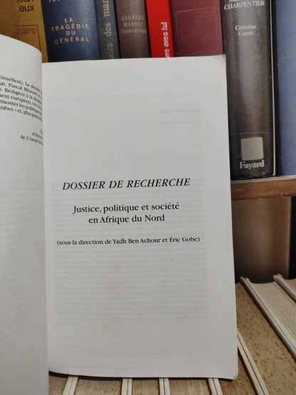 L'Anéee du Maghreb 2007 Justice, politique et société