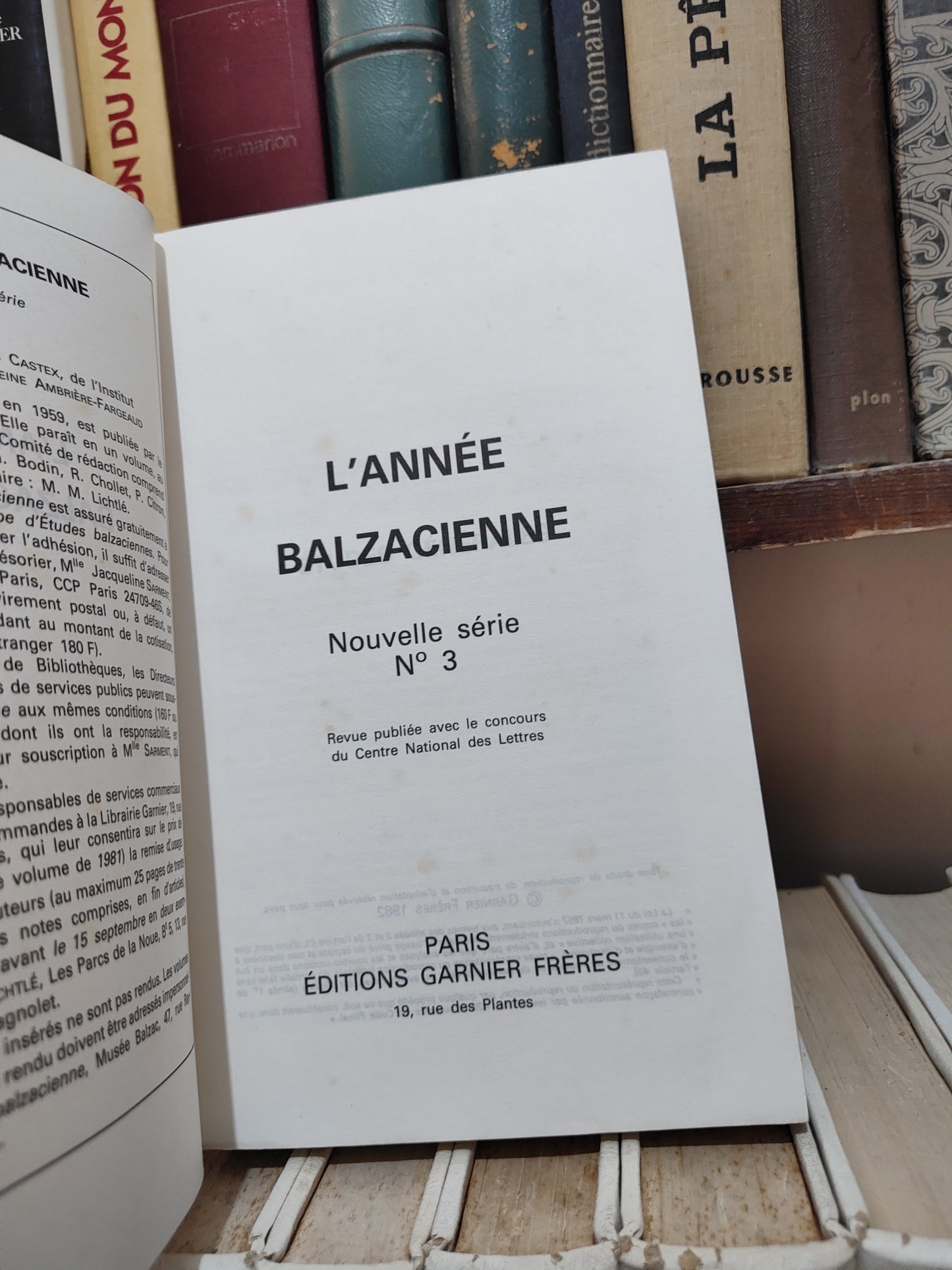 L'année balzacienne nouvelle série n 3