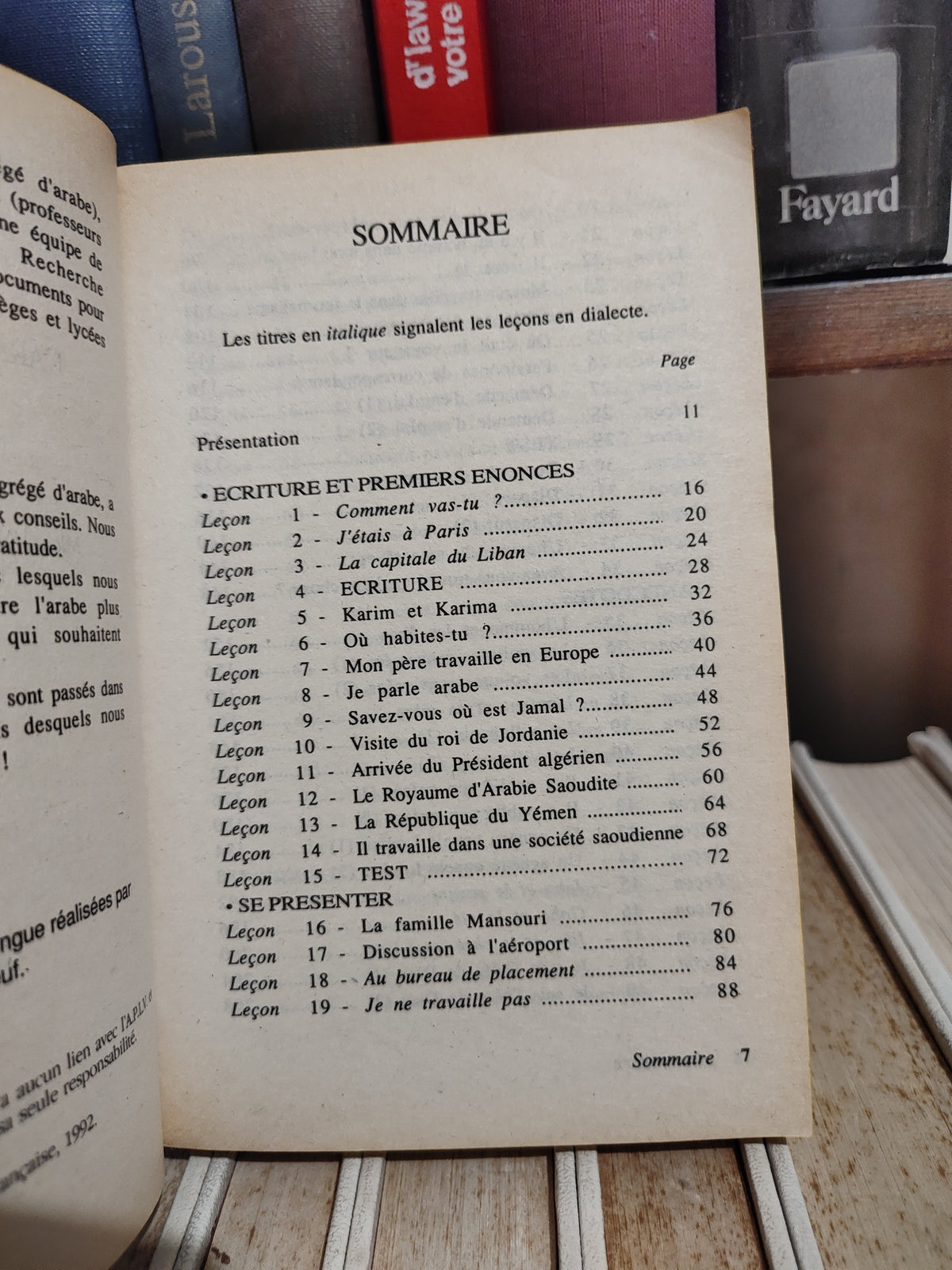 L'arabe d'aujourd'hui en 90 leçon et en 90 jours