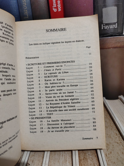 L'arabe d'aujourd'hui en 90 leçon et en 90 jours