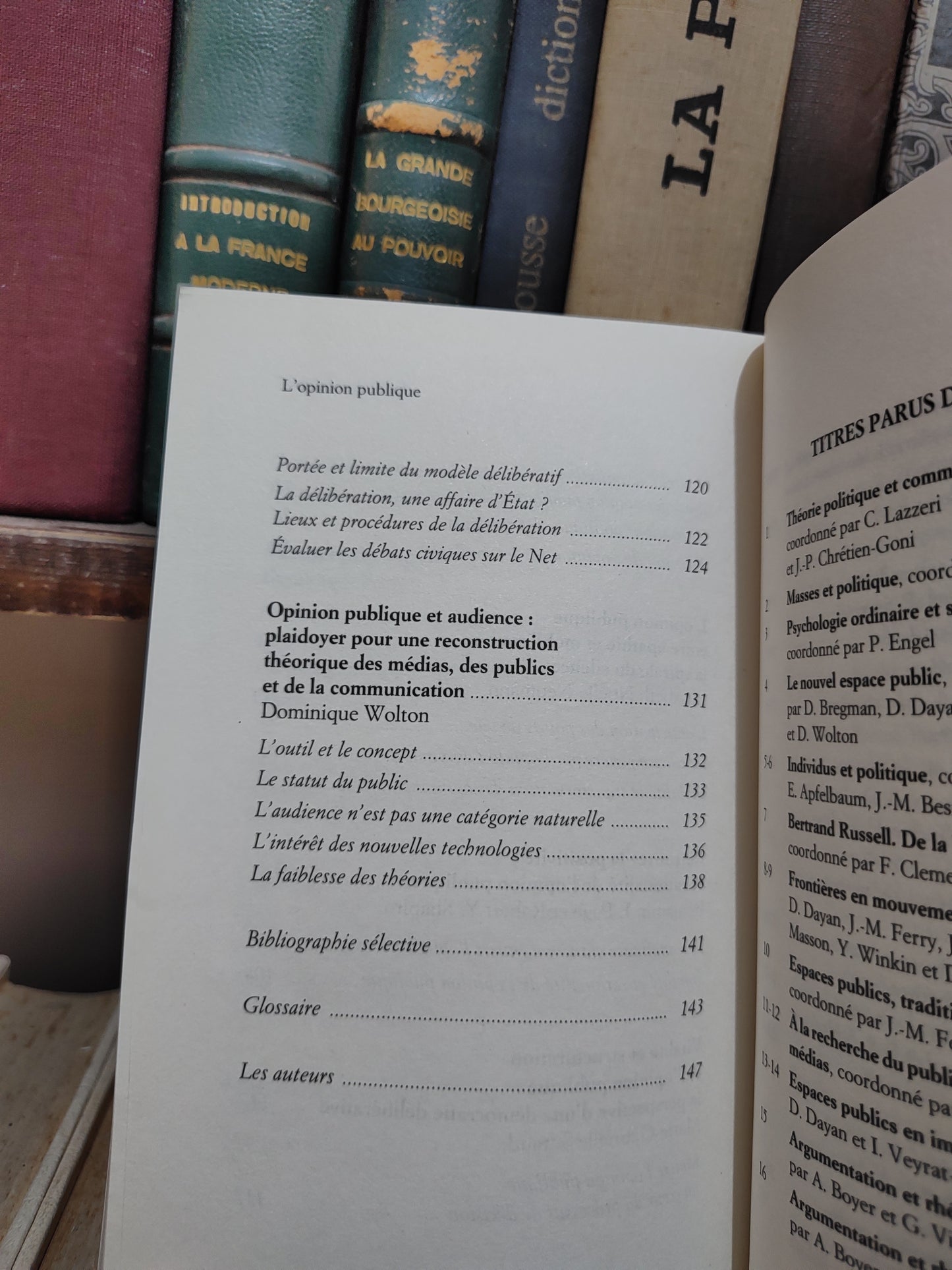 L'opinion publique