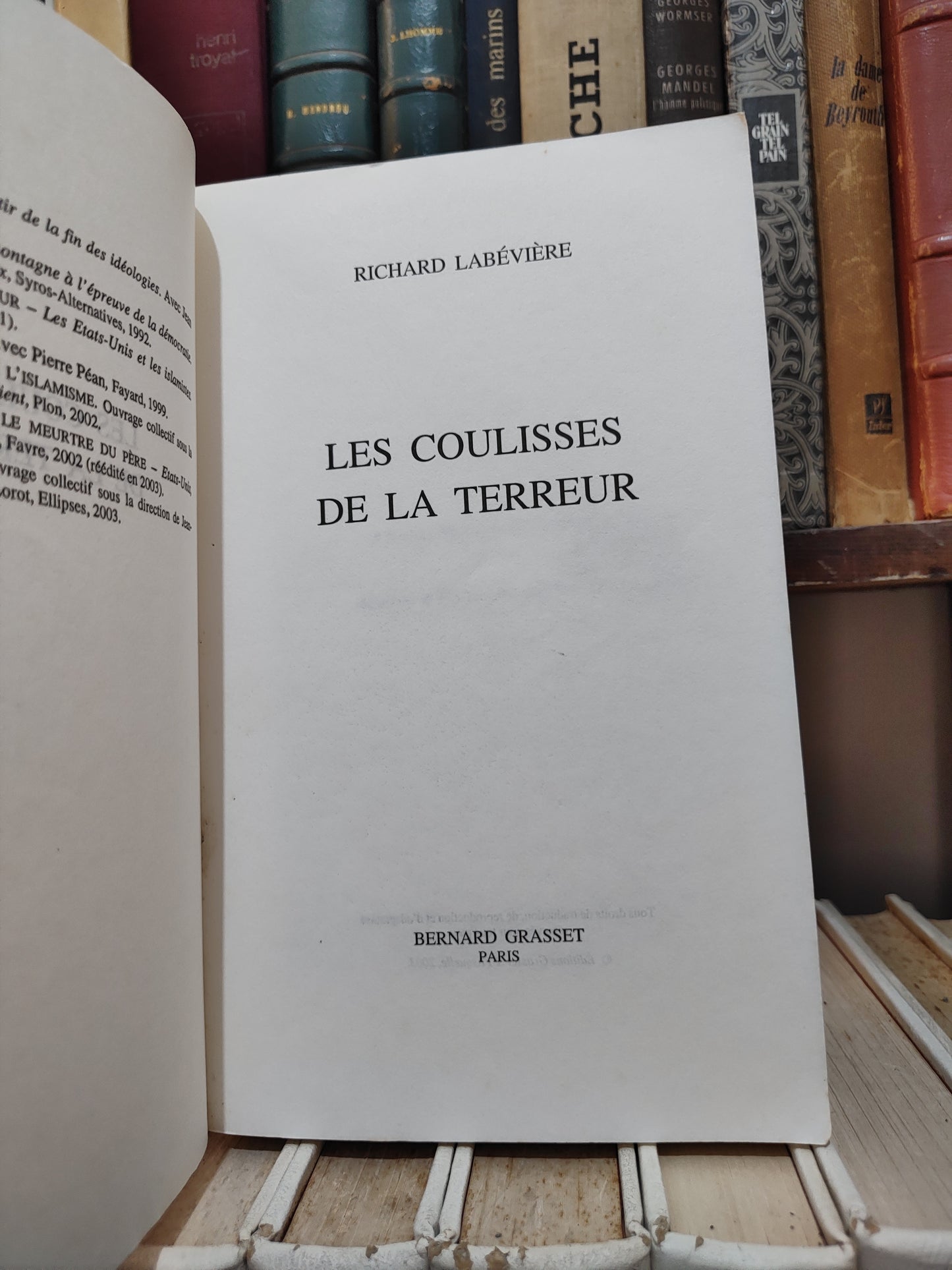 Labévière - Les coulisses de la terreur