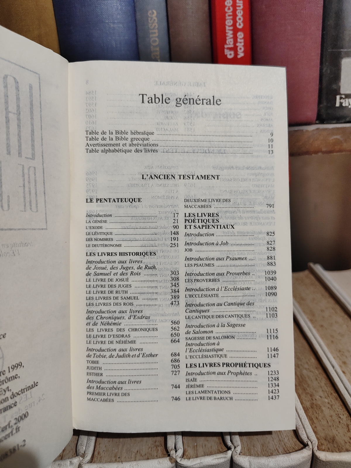 La bible de Jérusalem