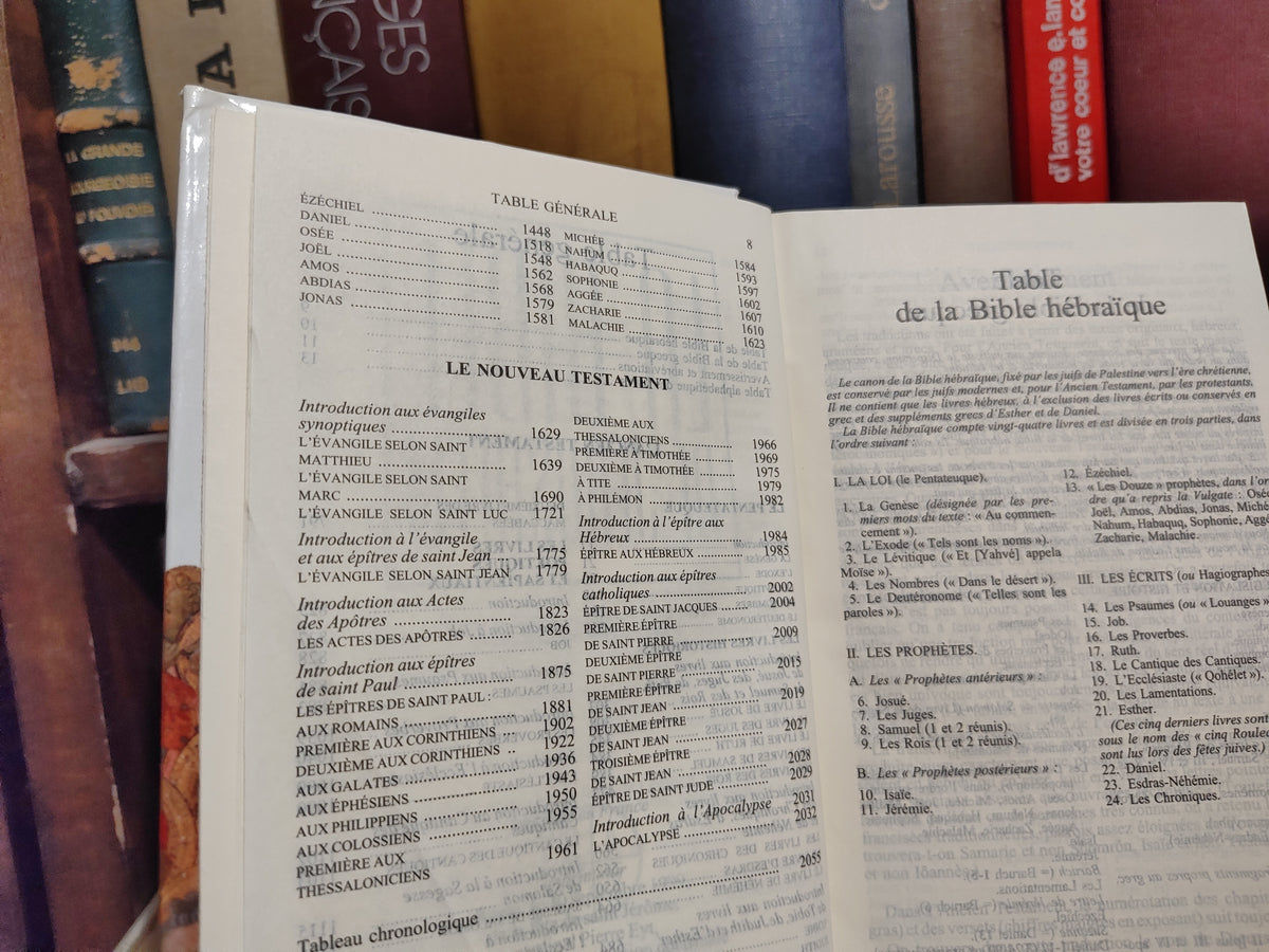 La bible de Jérusalem