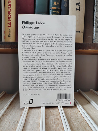 Labro - Quinze ans