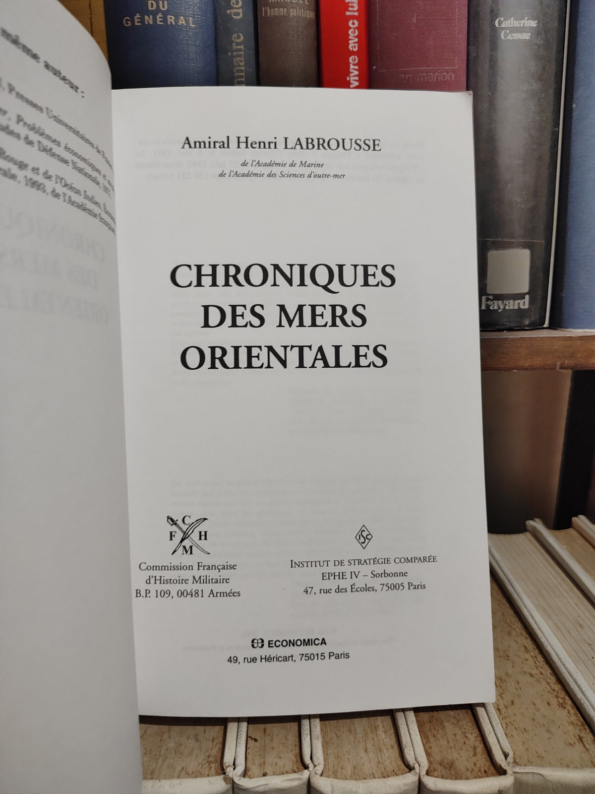 Labrousse - Chroniques des mers orientales