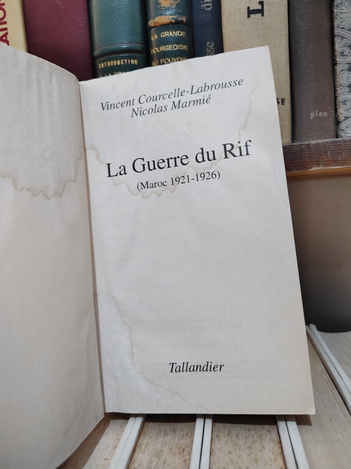Labrousse - La guerre du Rif (voir photos)