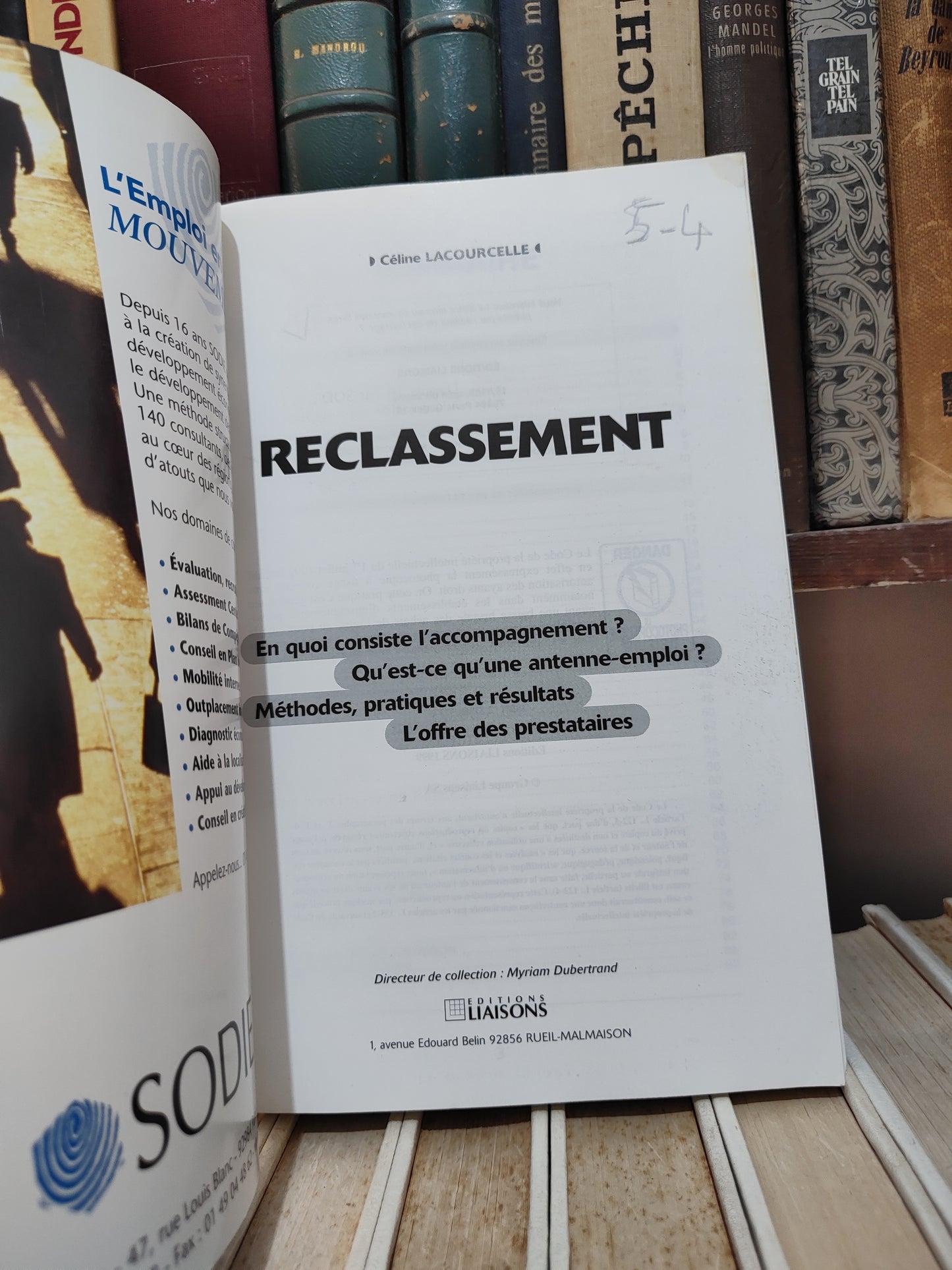 Lacourcelle - Reclassement