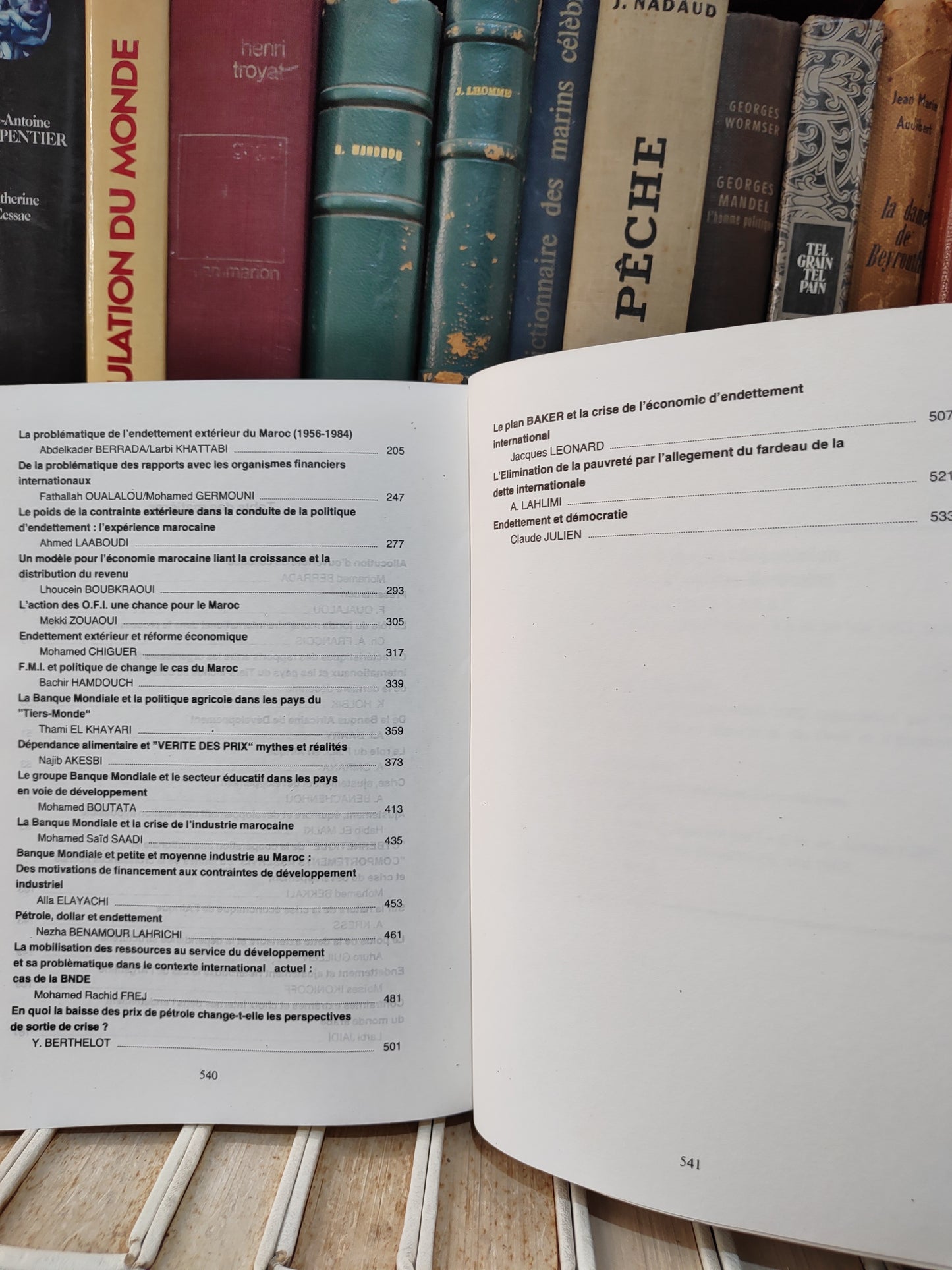 La crise et l'endettement du tiers monde