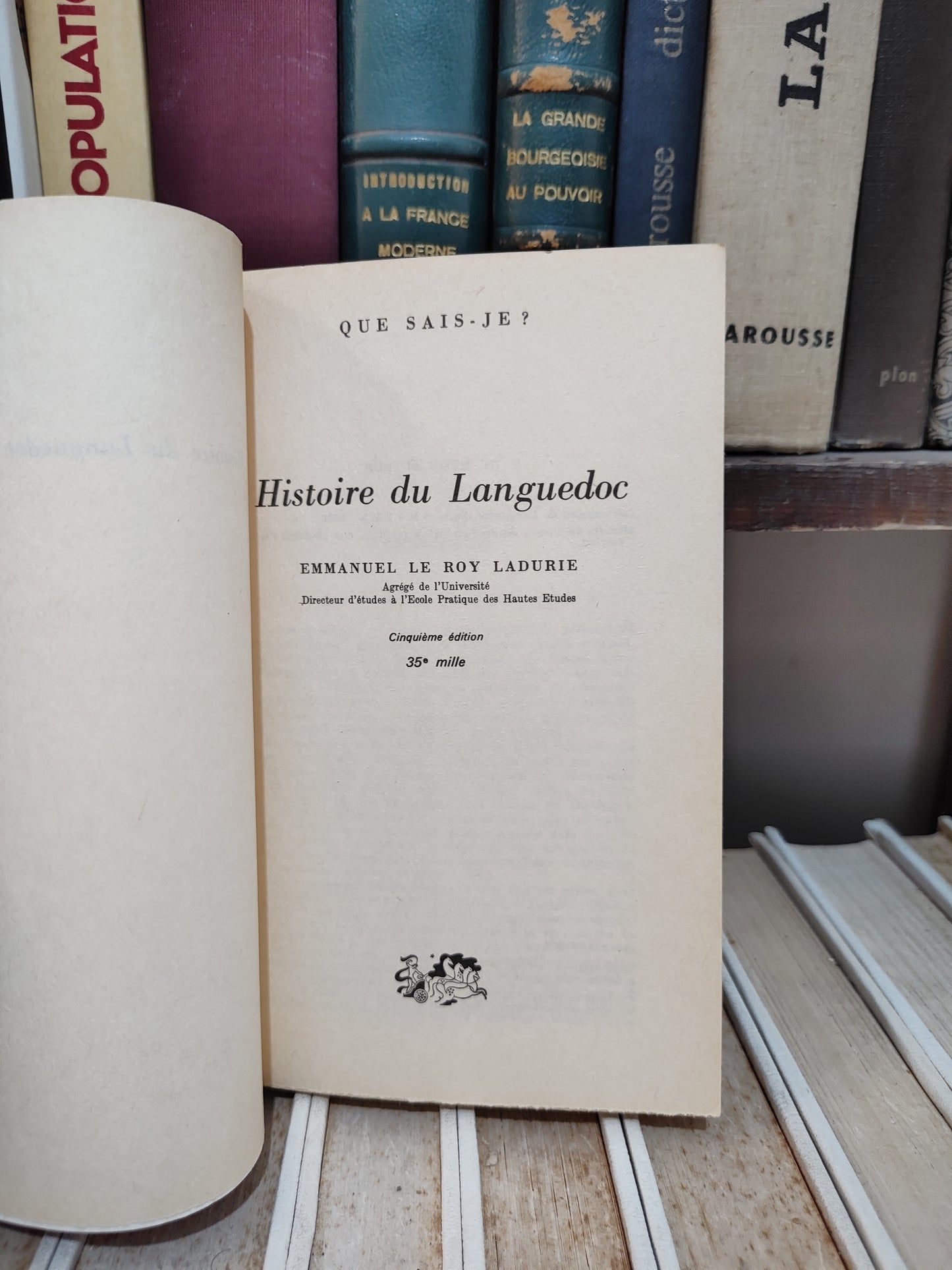Ladurie - Histoire de Languedoc
