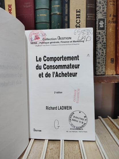 Ladwein - Le comportement du consommateur et de l'achteur