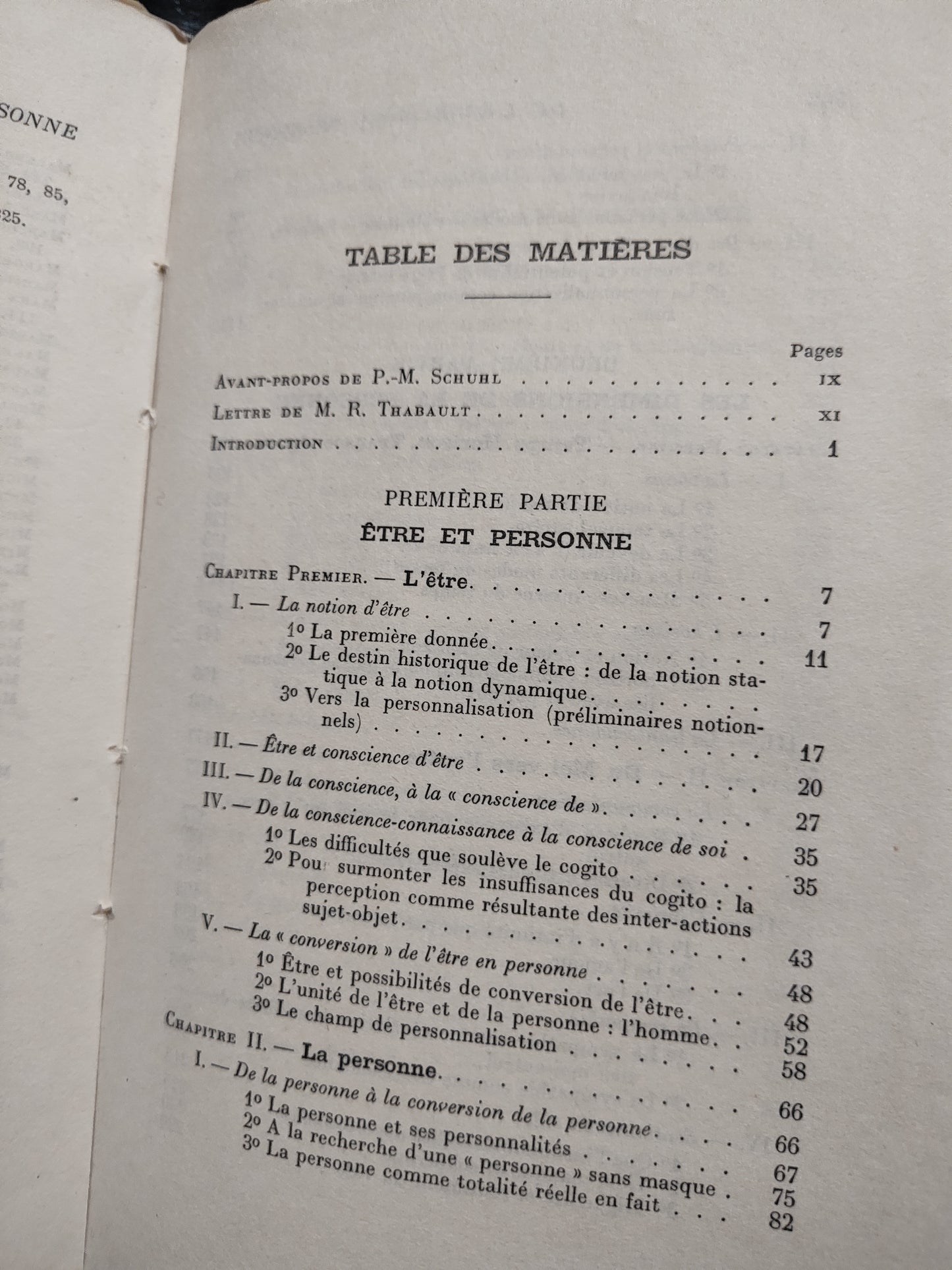 Lahbabi - De l'être à la personne  : essais de personnalisme réaliste