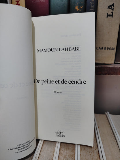 Lahbabi - De peine et de cendre