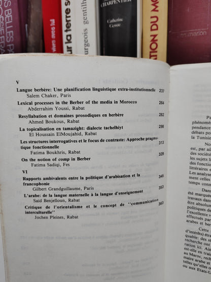La linguistique au Maghreb Maghreb Linguistics