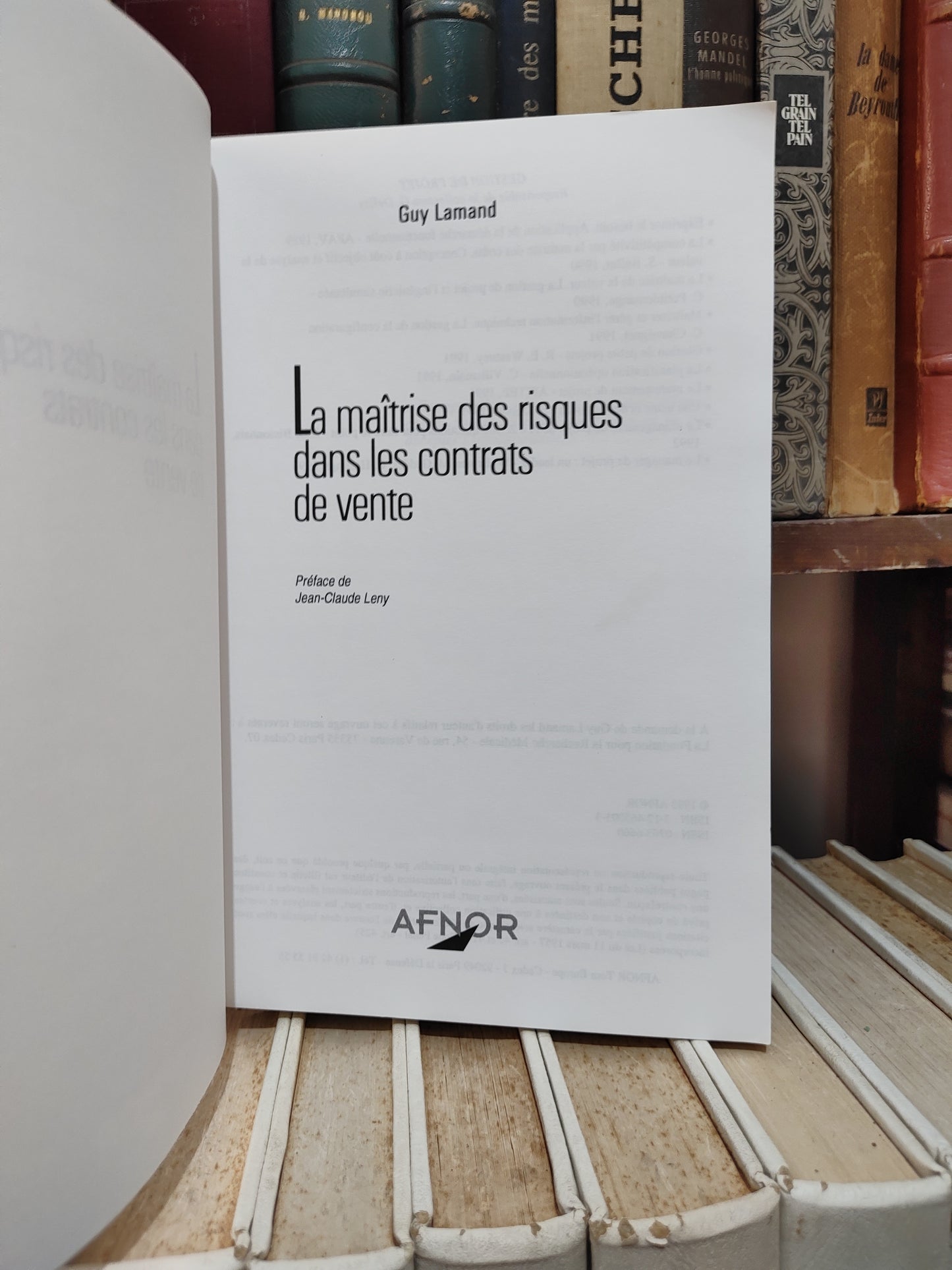 Lamand - La maitrise des risques dans les contrats de vente