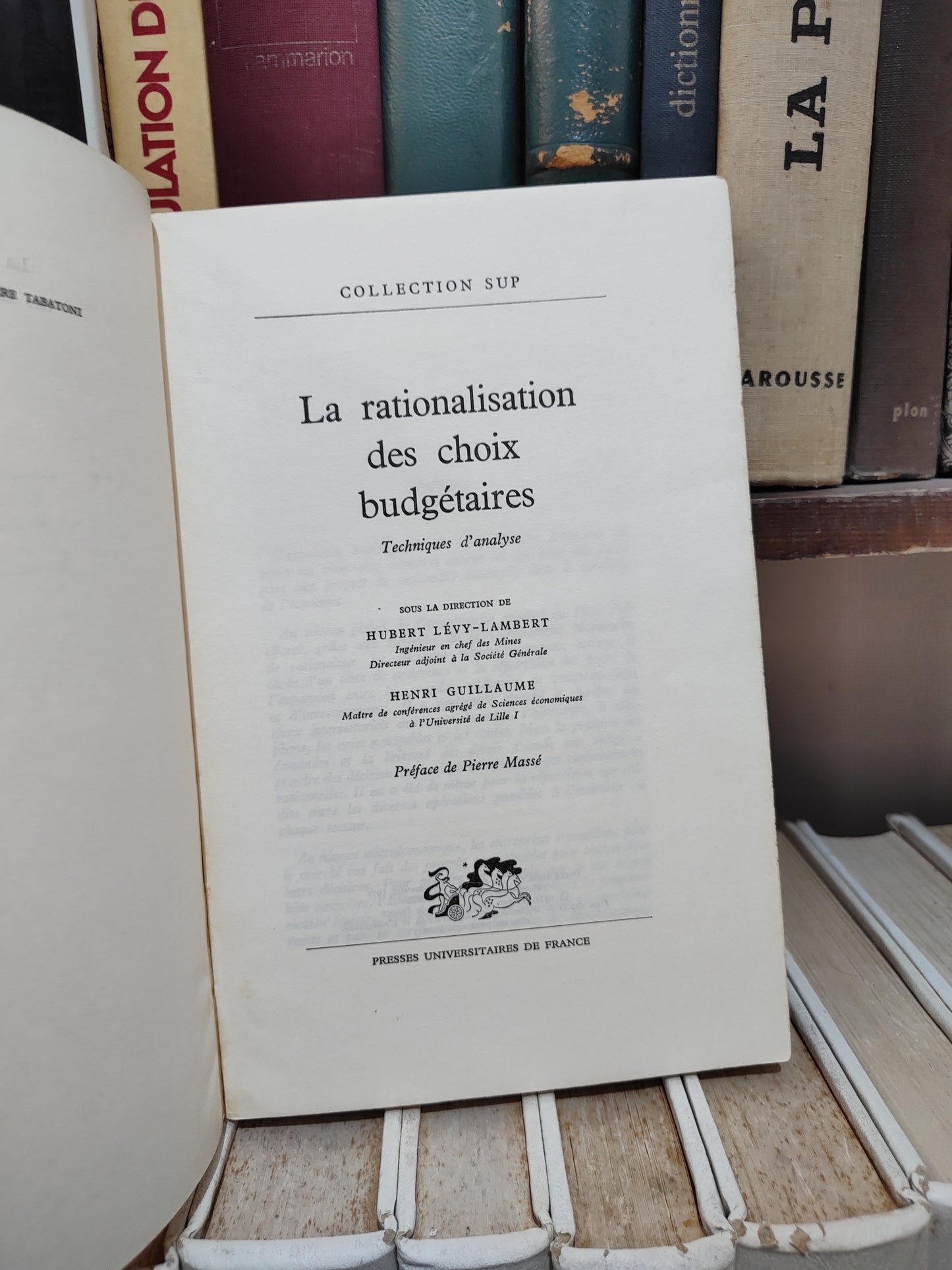 Lambert - La rationalisation des choix budgétaires