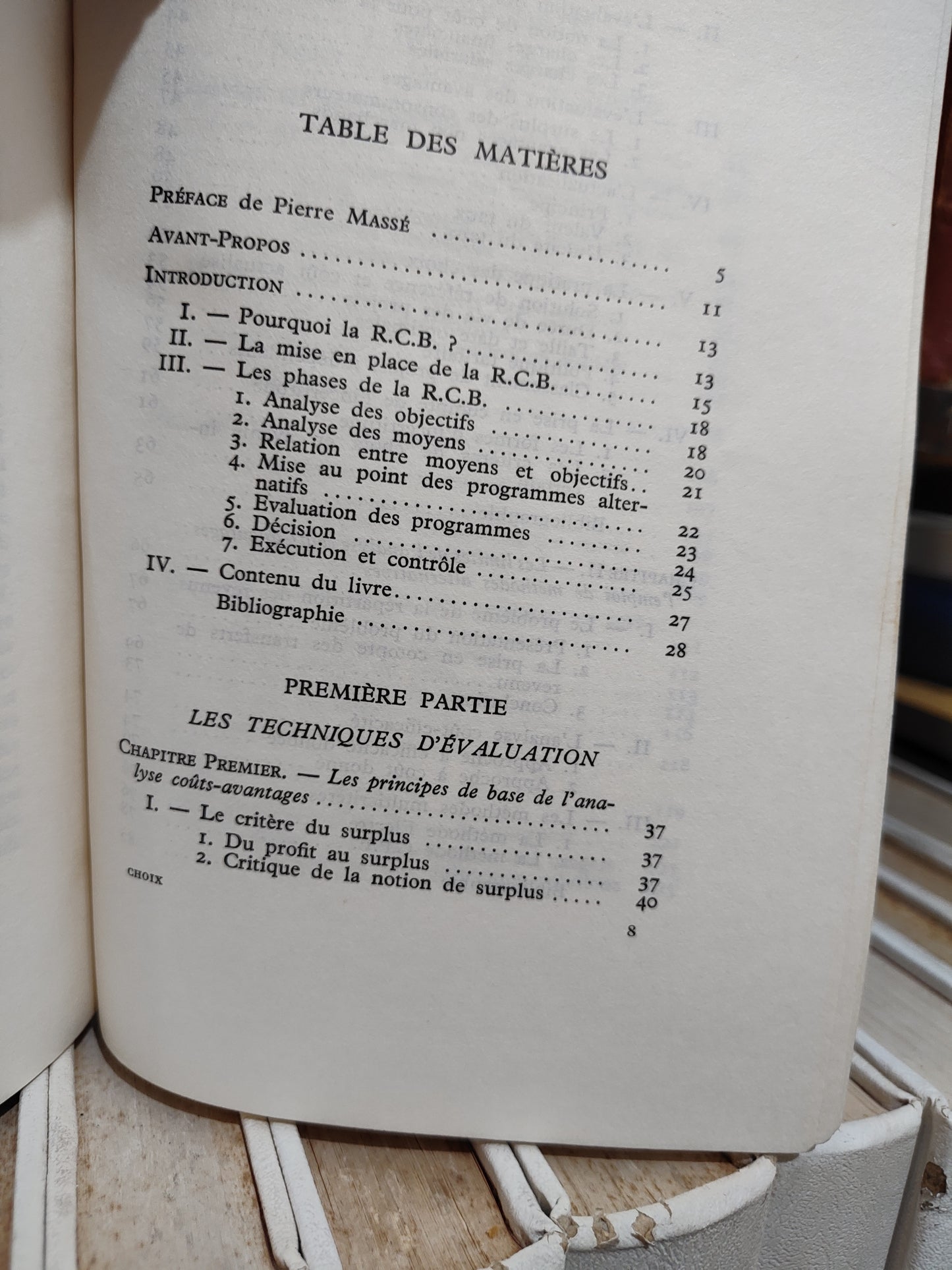 Lambert - La rationalisation des choix budgétaires