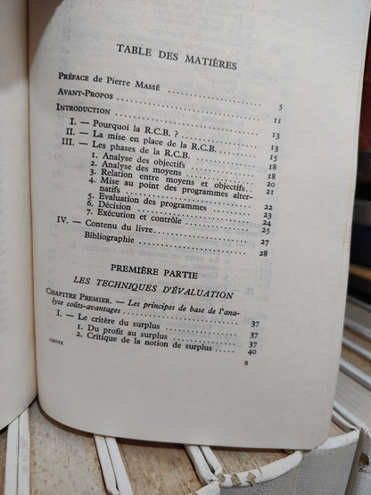 Lambert - La rationalisation des choix budgétaires