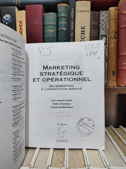 Lambin - Marketing stratégique et opérationnel