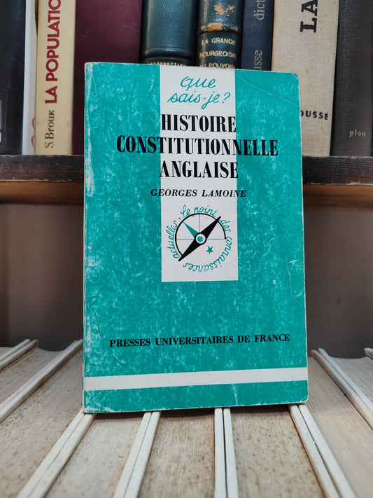 Lamoine - Histoire constitutionnelle anglaise