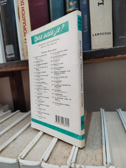 Lamoine - Histoire constitutionnelle anglaise