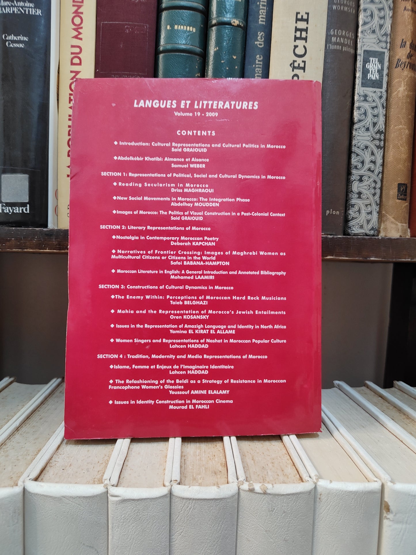 Langues et littératures Volume 19