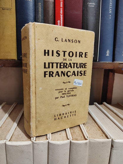 Lanson - Histoire de la littérature français
