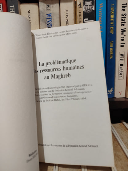 La problématique des ressources humaines au Maghreb