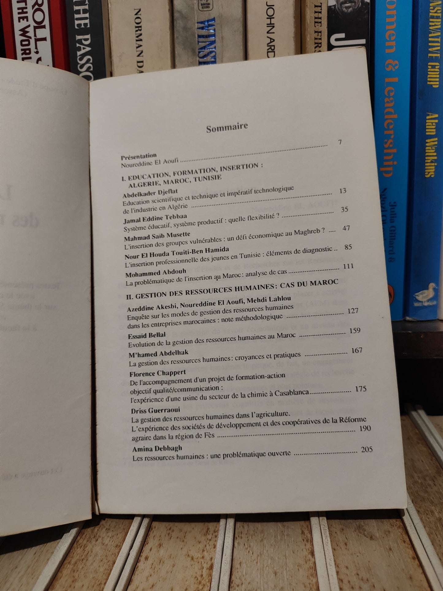 La problématique des ressources humaines au Maghreb